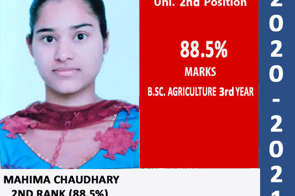 Mahima — Student