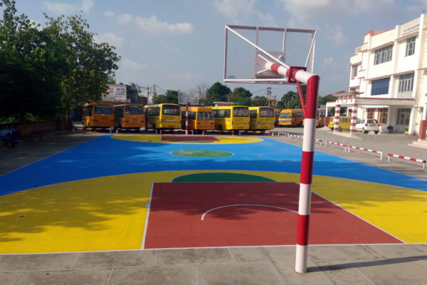 Basket-ball-court